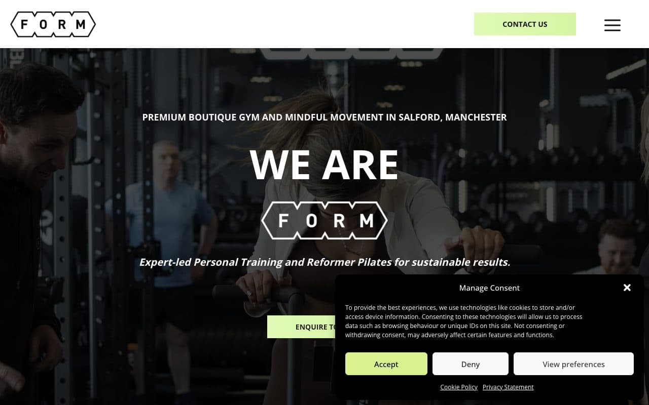 FORM website